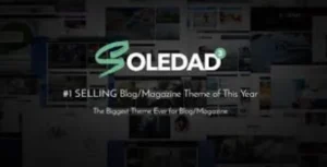 Soledad v8.6.3 Multi Concept Blog/Magazine/News AMP Theme
