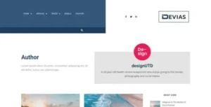 Devias – Blog & Magazine Elementor Pro Template Kit