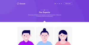 Dewok – Digital Agency Template Kit