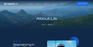 Dexfly – Drone & Aerial Photography Elementor Template Kit