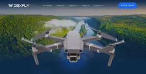 Dexfly – Drone & Aerial Photography Elementor Template Kit