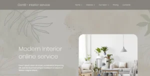 Gontli – Interior Multipurpose Template Kit