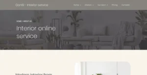 Gontli – Interior Multipurpose Template Kit