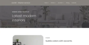 Gontli – Interior Multipurpose Template Kit