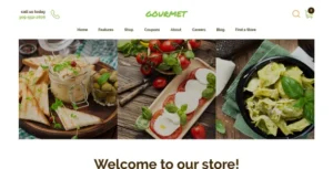 Gourmet – Food Ordering & Delivery Elementor Template Kit
