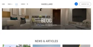 Hasseland – Real Estate Listing Elementor Template Kit