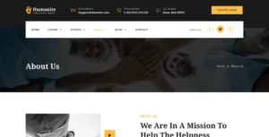 Humanite – Charity & Donation Elementor Template Kit