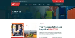Jitycargo – Logistic Cargo & Transportation Elementor Pro Template Kit