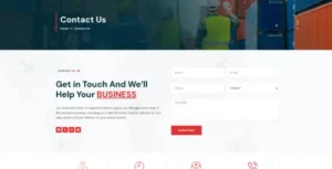 Jitycargo – Logistic Cargo & Transportation Elementor Pro Template Kit