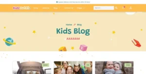 KidzOutfit – WooCommerce Kids Fashion Shop Elementor Template Kit